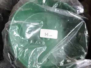 975 pcs Sous-verres pour Pot De Fleur Pot Pot Plante Coaster Vert, acheter en gros le stock restant