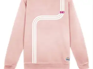 Light pink French Disorder Dylan Ski Lines sweaters for women