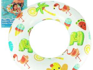 BESTWAY 36014 Swimming ring, inflatable ring, flamingos, 3 6 years old, 60 kg