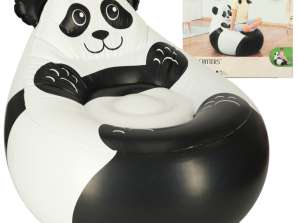 BESTWAY 75116 Panda aufblasbarer Pouf-Sessel 70kg