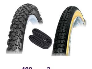 Sport accessories – bicycle tyres and inner tubes - Sale by the lot