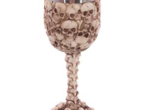Skull & Spine Decorative Chalice