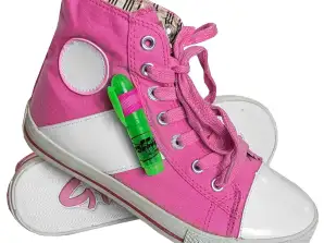 CHILDREN'S SPORTS SHOES YOUTH SNEAKERS HIGH PINK 28 - 34