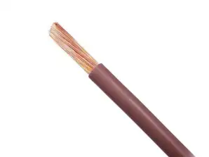 LGY H07V-K одножильный коричневый кабель сечением 4 мм2