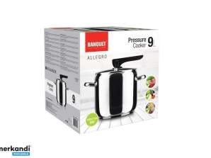 STAINLESS PRESSURE COOKER Allegro 9L by BANQUET