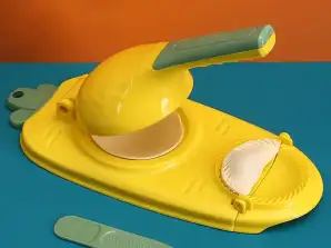 Máquina de bola de masa de molde 2 en 1 amarillo