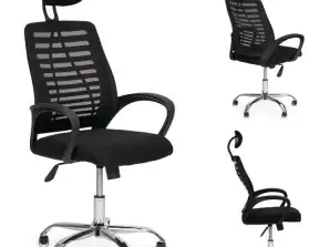 Office swivel chair headrest rocking chair