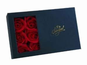 Κουτί κοσμημάτων λουλουδιών τριαντάφυλλου Lovilion ROSEBOX