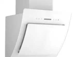 Модерна високопроизводителна наклонена качулка - бяла