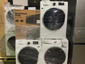 Samsung white goods mixed household appliances 86 pieces returned goods - washing machines, dishwashers, ovens, refrigerators, side by side, microwaves