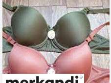 Attractive women's bras with different color variants for wholesale.