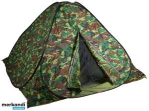 CAMO TOURIST TENT 6 PERSON AUTOMATIC