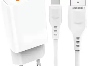 Chargeur mural USB Câble USB Lightning pour iPhone 1m rapide 2.