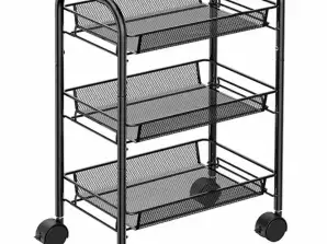 AG952 MOBILE KITCHEN SHELVING TABLE