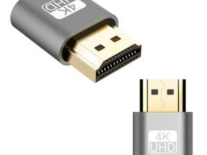 AK53D ADATTATORE HDMI EMULATORE MONITOR GRIGIO