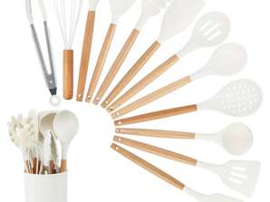 DA64C KITCHEN UTENSILS SET 12EL WHITE