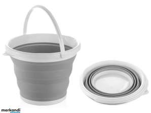 AG659 SILICONE BUCKET 5L FOLDABLE