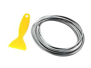 AG679BOUT TUNING TRIM STRIP 5M SILVER