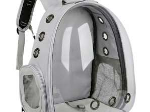 AG885A CARRIER BACKPACK FOR CAT DOG GRAY