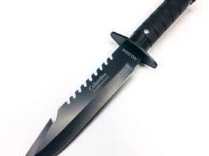 TACTICAL HUNTING KNIFE RAMBO FINKA MILITARY SURVIVAL 30CM
