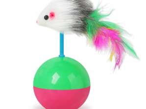 CAT TOY MOUSE MOUSE ON A BALL BALL STAND UP