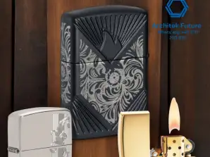 Toptan alıcılar için geniş orijinal Zippo çakmak koleksiyonu