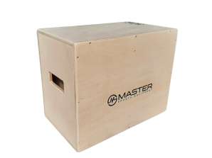 Harjoitusplyo laatikko MASTER puu 60 x 50 x 40 cm