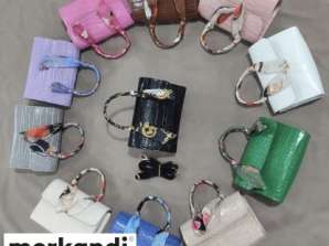 Women's handbags from Turkey for wholesale sale offer a variety of models and color alternatives.