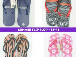 Lot of Flip Flops Wholesale - Summer Shoes Wholesale