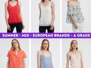 Sommerbekleidung für Damen Großhandel - Viele europäische Marken Kleidung