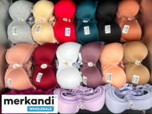 Bring variety to your wholesale orders with super quality women's bras and different color variations.