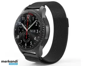 Bratara milaneza Curea Alogy din oțel inoxidabil pentru smartwatch 22mm Cz