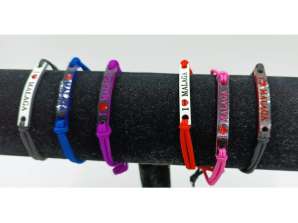 'I Love Málaga' Themed Bracelets for Shops - Wholesale Lots in Jewelry