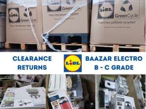 Lidl повертає кліренс | Bazaar & Electro - Повна вантажівка