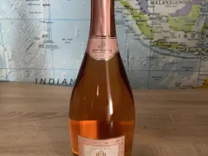 Italienischer Rosé-Schaumwein mit Rosenkorken von Berteletti 0,75L