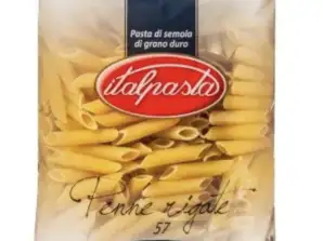 Italiaanse penne rigate pasta Italpasta 500g