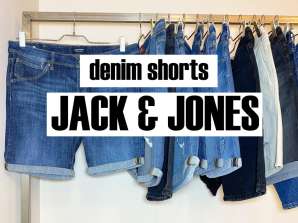 JACK & JONES ανδρικά τζιν σορτς ρούχων