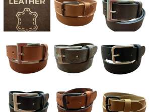 Petrol Industries men's leather belts for trousers