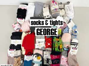 GEORGE mix of socks and tights for children
