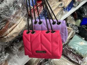 Trendy women's handbags with a variety of colors and model variants.