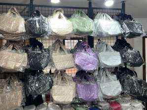 Fashionable handbags for women with various color and style options.
