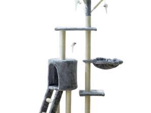 Kedi tırmalama direği Yatak Kabini Ev Yüksek direk XXL 140cm