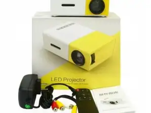 MINI PROJECTOR WI-FI PROJECTOR PORTABLE FULL HD ON POWERBANK BUILT-IN SPEAKER, SKU:2098 (Stock in Poland)