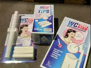 WC-SAUBERSTAB TIPS SET Wegwerp Toiletreiniger, A-Stock, 957 stuks