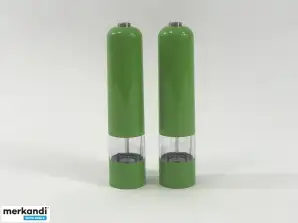 Комплект електрически мелнички за сол и пипер - нов продукт в опаковката