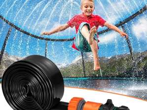 Zraszacz trampoliny dla dzieci, zraszacz wodny Fun Summer Outdoor Water Toy dla chłopców i dziewcząt, Fun Park Games Yard Sprinkler