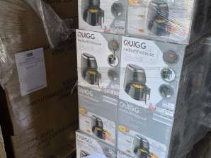 Fritadeira de ar quente Quigg GT-AF-02.	1300 W , 2,6 l