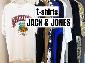 Oblačila JACK & JONES, moška pomladno-poletna majica s kratkimi rokavi mešanica