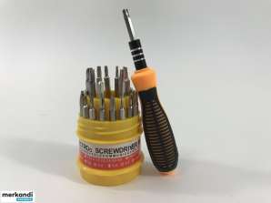 31 in 1 screwdriver set - a new product available immediately