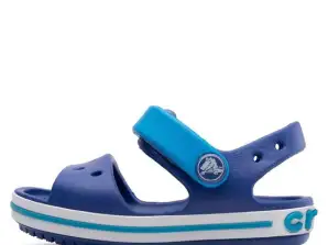 Sandálias de velcro para crianças Crocs Crocband 12856 AZUL